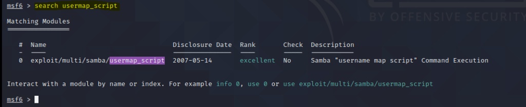How To Attack Linux Samba Port 139 The Easy Way! 16 search usermap_script