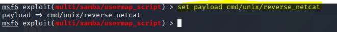 Payload Reverse Netcat