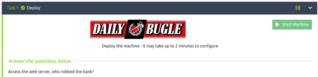 TryHackMe Daily Bugle