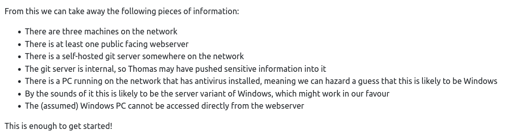 TryHackMe Wreath Network