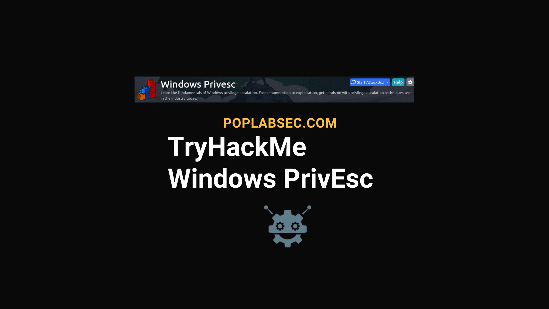 TryhackMe Windows PrivEsc