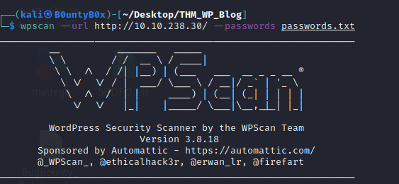 Complete TryHackMe Blog Room Walktrough 30 Complete TryHackMe Blog Room Walktrough
