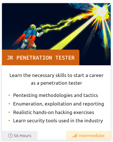 Jr Penetration Tester 