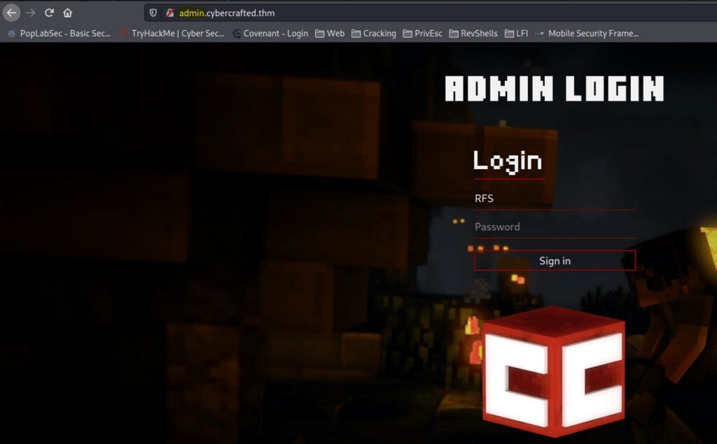 TryHackMe CyberCrafted 26 TryHackMe CyberCrafted