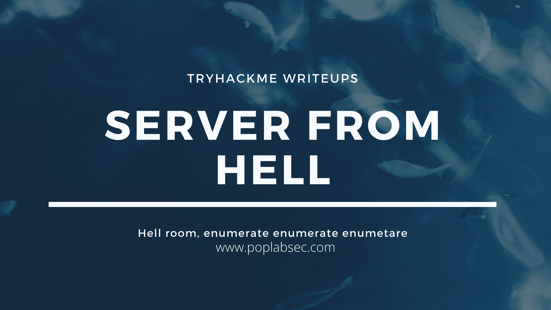 TryHackMe The Server From Hell