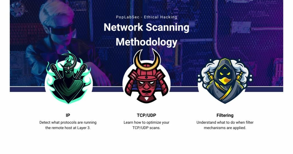 Network scanning methodology theory 2024