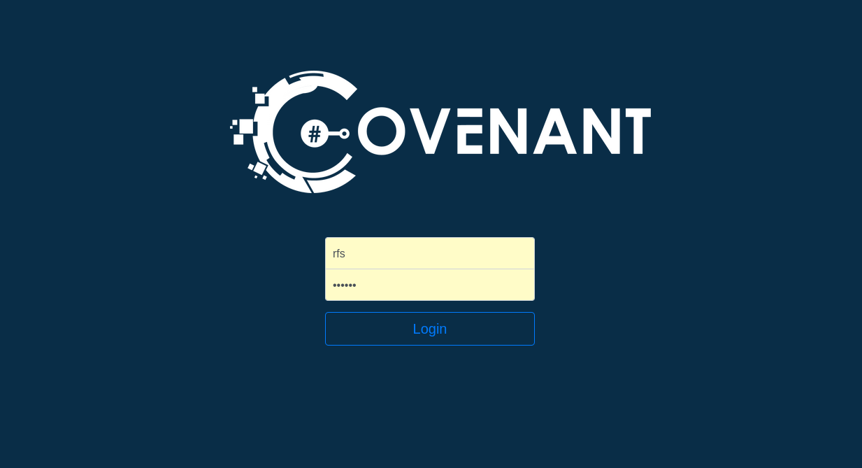 Install Covenant